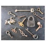 Vintage Lock and Keys