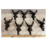 Cast Iron Moose Hooks