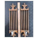 Vintage Burwood Candle Sconces