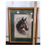 Framed Horse Print