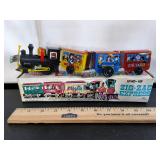 Vintage Wind Up Zig Zag Express Train