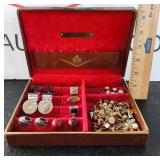 Mens Cuff Limk and Tie Tack Box