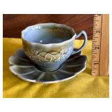 Wade Irish Porcelain Teacup and Saucer
