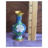 Chinese Cloisonnï¿½ Bud Vase