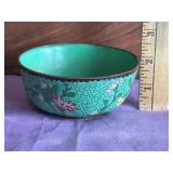 Chinese Cloisonnï¿½ Enamel Bowl