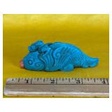 Chinese Hand Carved Fish Snuff Bottle