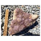 Purple Amethyst Quartz Crystal Cluster