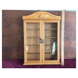 Wall Hanging Curio Display Case