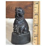 Chinese Hand Carved Wooden Seal