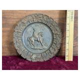 Cast Bronze Plate