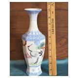 Chinese Eggshell Hand Painted Porcelain Vase