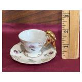 Japanese Porcelain Demitasse Cup & Saucer Set