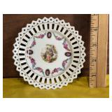 German Porcelain Reticulated Plate