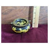 Chinese Cloisonne Enamel Tilt-Top Ashtray