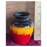 MCM Pine Pottery Drip-Glaze Vase