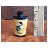 Chinese Carved Bone Zodiac Snuff Bottle