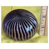 Murano Aventurine Swirl Paperweight