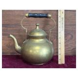 Brass Overlay Tea Kettle