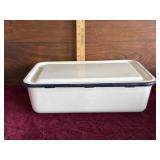 Vintage Enamel Refrigerator Box