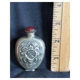 Tibetan Metal Snuff Bottle