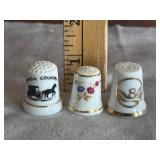 Porcelain Thimbles