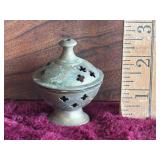 Indian Brass Incense Burner