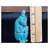 Chinese Hand Carved Monkey Snuff Bottle