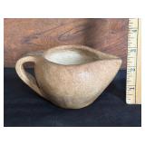 Art Pottery Sauce Boat