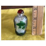 Chinese Overlay Glass Snuff Bottle