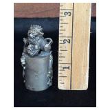 Chinese Metal Foo Dog Stamp