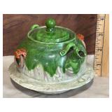 Banko Ware Marbled Teapot
