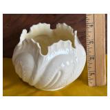 Belleek Nickel Flower Pot Vase