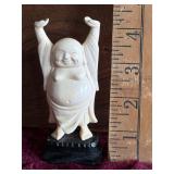 Carved Resin Budai (Laughing Buddha)