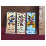 Vintage Metal Disney Bookmarks