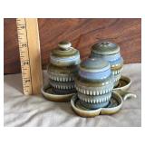 Wade Irish Porcelain Condiment Set