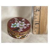 Chinese Cloisonnï¿½ Trinket Box