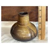 Signed Studio Art Pottery Vase