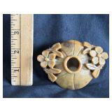 Hand Carved Soapstone Ink Well