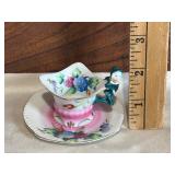 Japanese Hand Painted Tea Cup Saucer Set