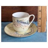 Japanese Moriage Dragonware Lithophane