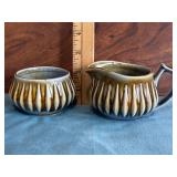 Wade Irish Porcelain Creamer and Open Sugar