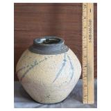 Weinberg Fired Raku Vase
