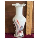 MCM Handblown Dalian Glass Co Art Glass Vase