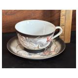 Japanese Dragonware Lithophane