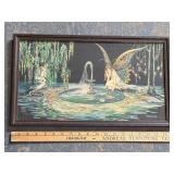 Art Deco Colored Lithograph