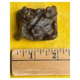 Chinese Hand Carved Jade Kimono Toggle