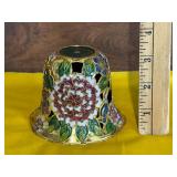 NYCO Cloisonnï¿½ Enamel and Brass Bell