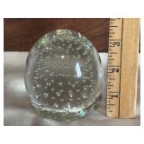 Gentile Glass Paperweight