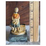 Wade Irish Porcelain Figurine on Marble Base