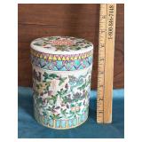 Chinese Porcelain Lidded Jar